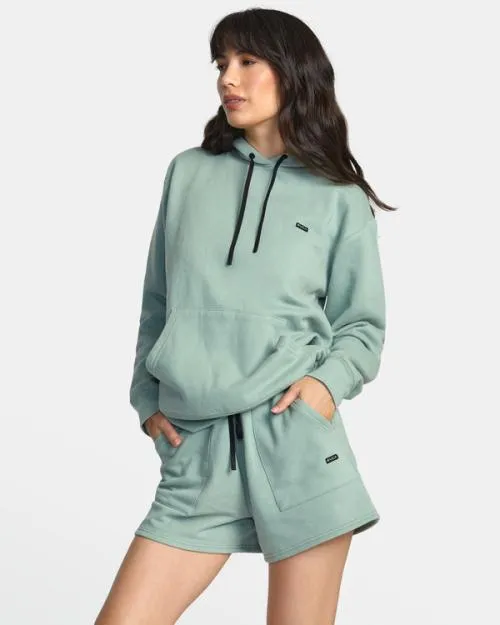 Rvca Sunday Sweat Shorts Sage Women Shorts and Skirts