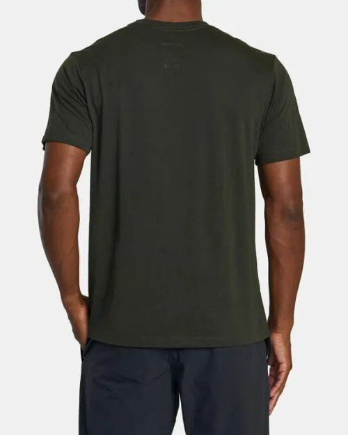 Rvca Twist TShirt Military SportMen Short Sleeves