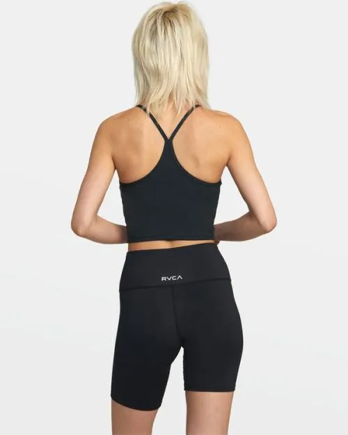Rvca VA Essential Bike Shorts 7034 Black SportWomen Athletic Shorts