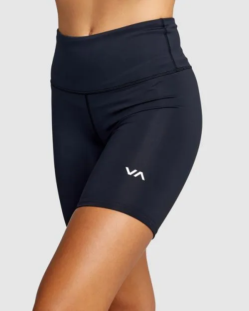 Rvca VA Essential Bike Shorts 7034 Black SportWomen Athletic Shorts