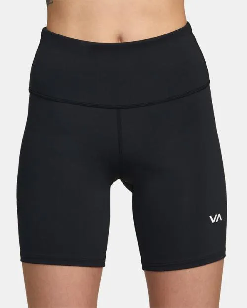 Rvca VA Essential Bike Shorts 7034 Black SportWomen Athletic Shorts