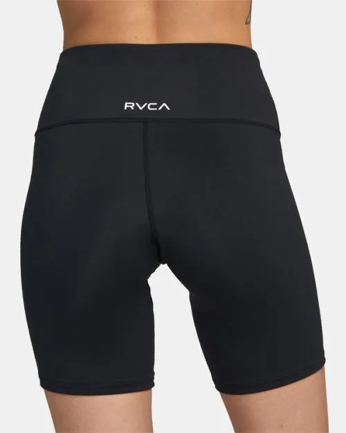 Rvca VA Essential Bike Shorts 7034 Black SportWomen Athletic Shorts