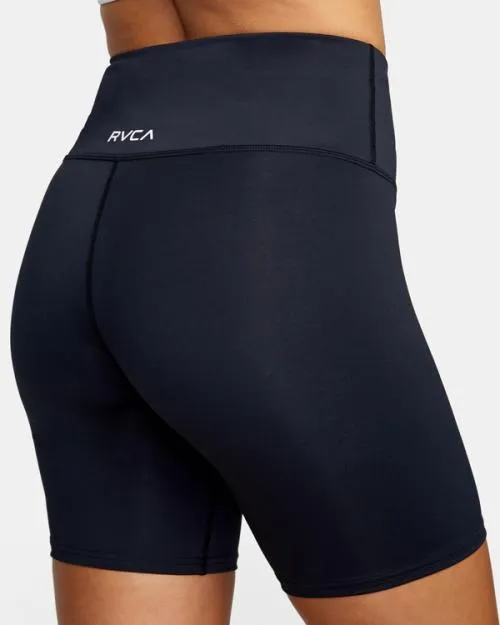 Rvca VA Essential Bike Shorts 7034 Black SportWomen Athletic Shorts