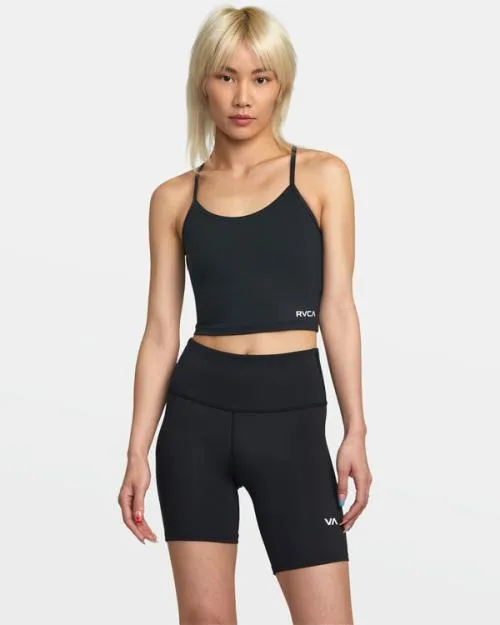 Rvca VA Essential Bike Shorts 7034 Black SportWomen Athletic Shorts