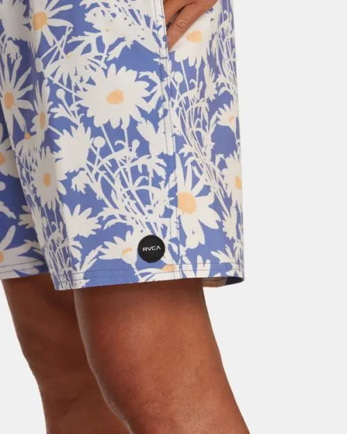 Rvca VA Pigment Elastic Waist Boardshorts 17034 Coast Men Boardshorts