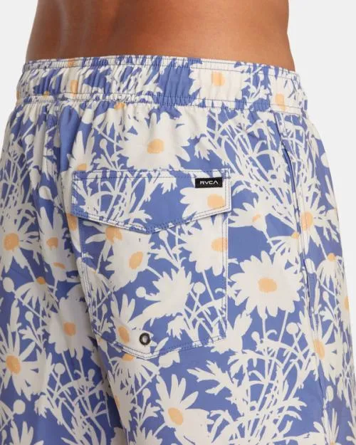 Rvca VA Pigment Elastic Waist Boardshorts 17034 Coast Men Boardshorts