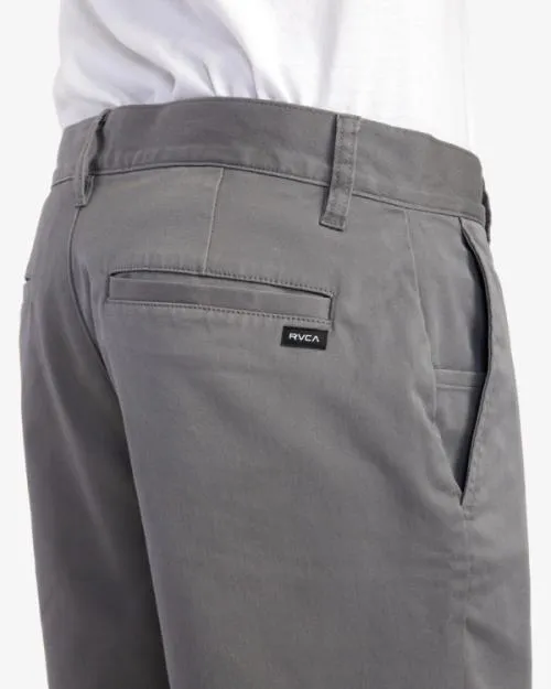 Rvca Weekend Stretch Shorts Smoke Men Shorts and Hybrids