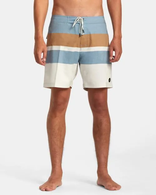 Rvca Westport Boardshorts 17034 Light Blue Men Boardshorts