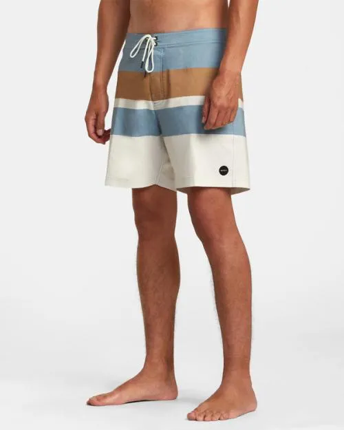 Rvca Westport Boardshorts 17034 Light Blue Men Boardshorts