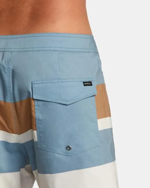 Rvca Westport Boardshorts 17034 Light Blue Men Boardshorts