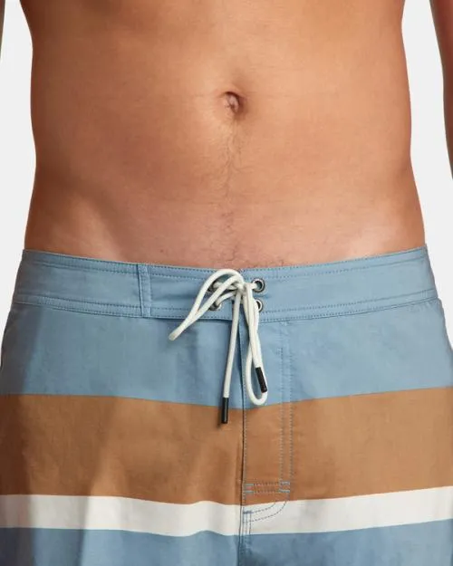 Rvca Westport Boardshorts 17034 Light Blue Men Boardshorts