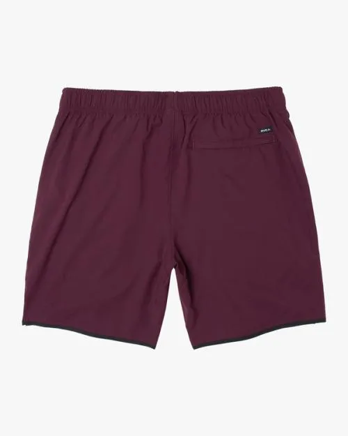 Rvca YOGGER IV ATHLETIC SHORTS 17034 Plum Men Athletic Shorts