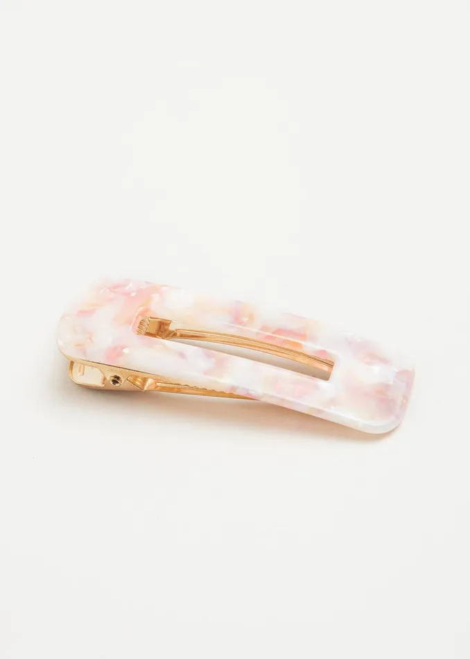 Salt In The Air Hair Clip Pinkwhite Women Lost Wander Accessories