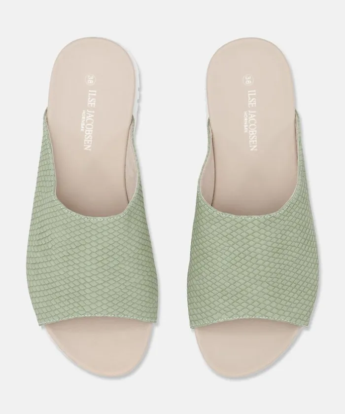 Sandals 8211 Green Lily Shoes Ilse Jacobsen Sandals