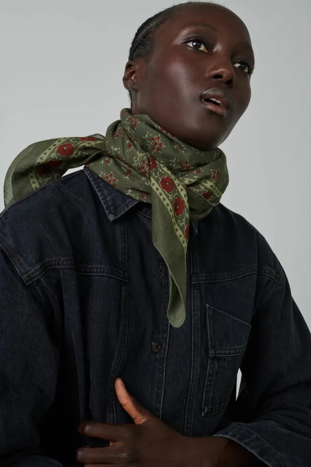 Scarves Women Soeur CLASSIC SCARF Greenpink