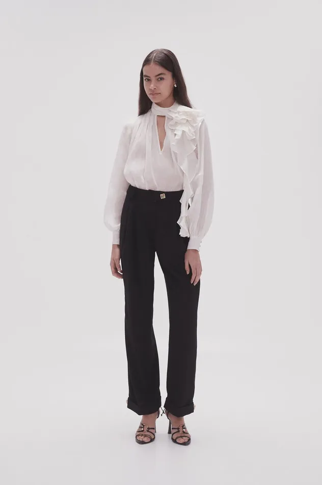 Sentiment Tailored Pant Black Women Aje Pants