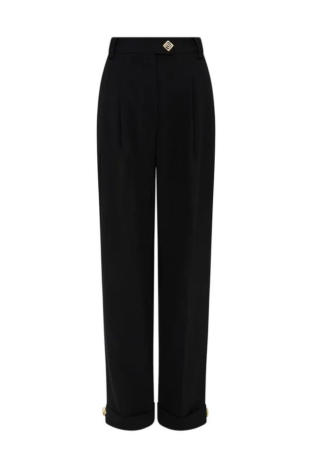 Sentiment Tailored Pant Black Women Aje Pants