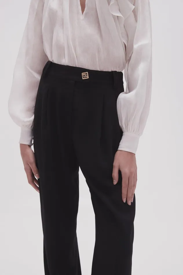 Sentiment Tailored Pant Black Women Aje Pants