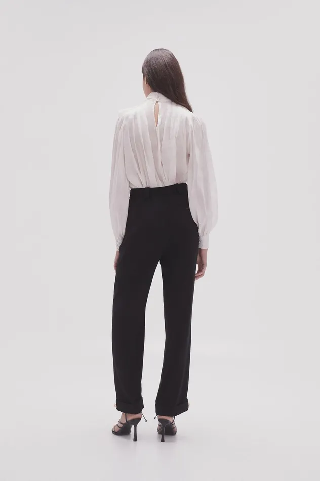 Sentiment Tailored Pant Black Women Aje Pants