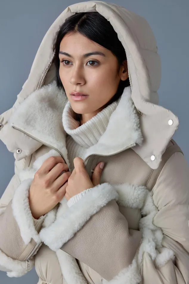 Shearling Jackets Women Mackage LILIBETH Mixedmedia Shearling Down Parka Blacknatural Shearling Jackets Women Mackage LILIBETH Mixedmedia Shearling Down Parka Blacknatural