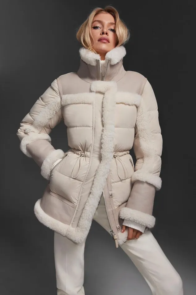 Shearling Jackets Women Mackage LILIBETH Mixedmedia Shearling Down Parka Blacknatural Shearling Jackets Women Mackage LILIBETH Mixedmedia Shearling Down Parka Blacknatural