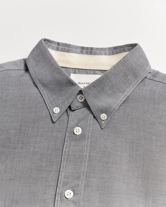 Shirting Men Billy Reid Arnie Oxford Shirt Light Grey