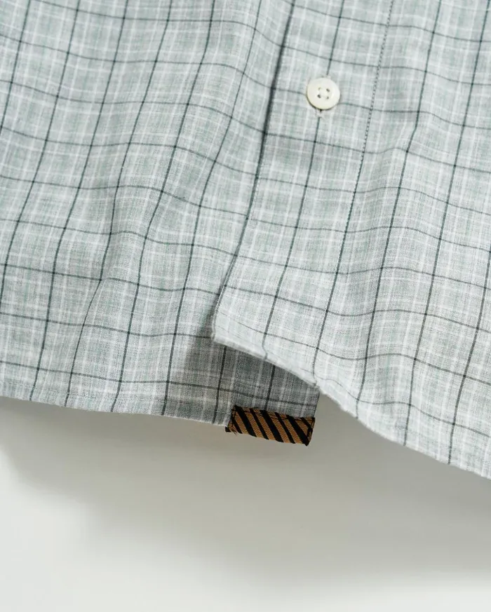 Shirting Men Billy Reid Melange Window Plaid John T Shirt Greymulti