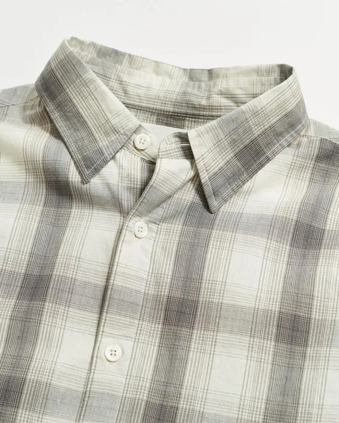 Shirting Men Billy Reid Shadow Plaid Tuscumbia Shirt Hidden Bd Greynatural