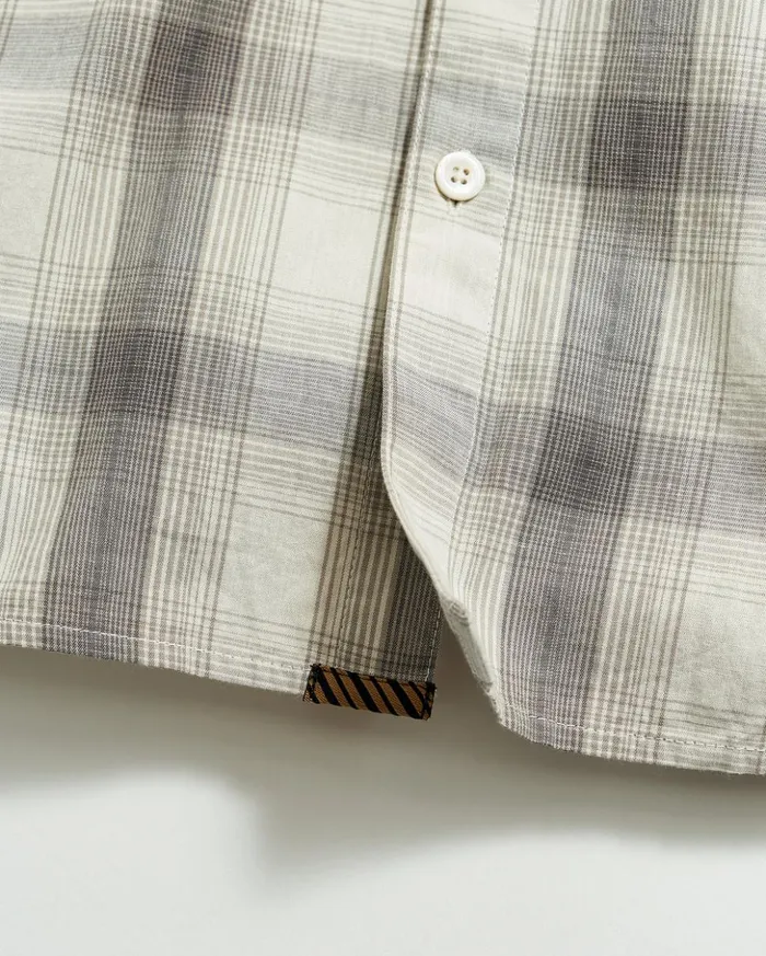 Shirting Men Billy Reid Shadow Plaid Tuscumbia Shirt Hidden Bd Greynatural