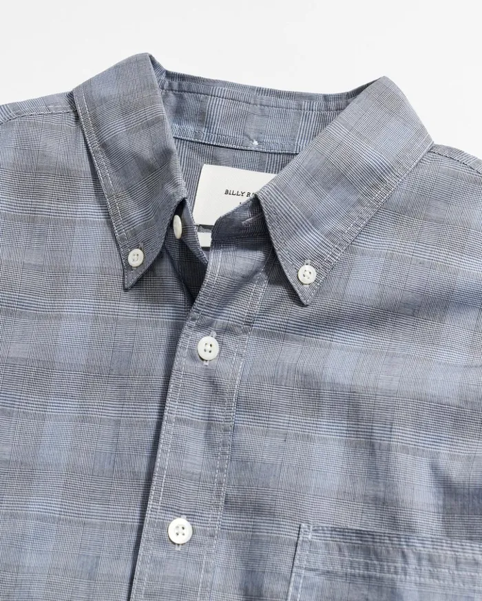Shirting Men Billy Reid Tonal Grid Plaid Tuscumbia Shirt Bd Grey