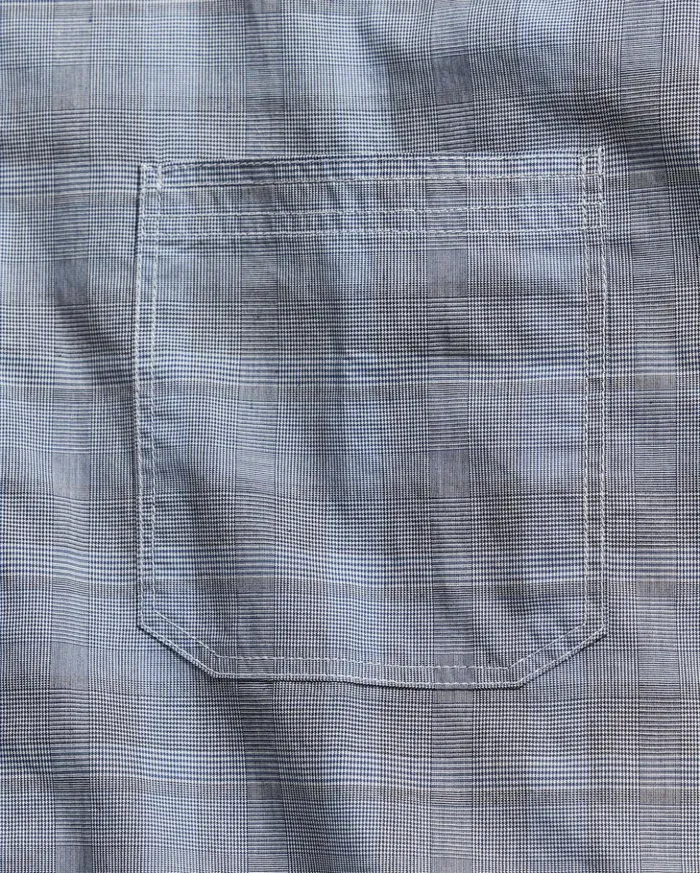 Shirting Men Billy Reid Tonal Grid Plaid Tuscumbia Shirt Bd Grey