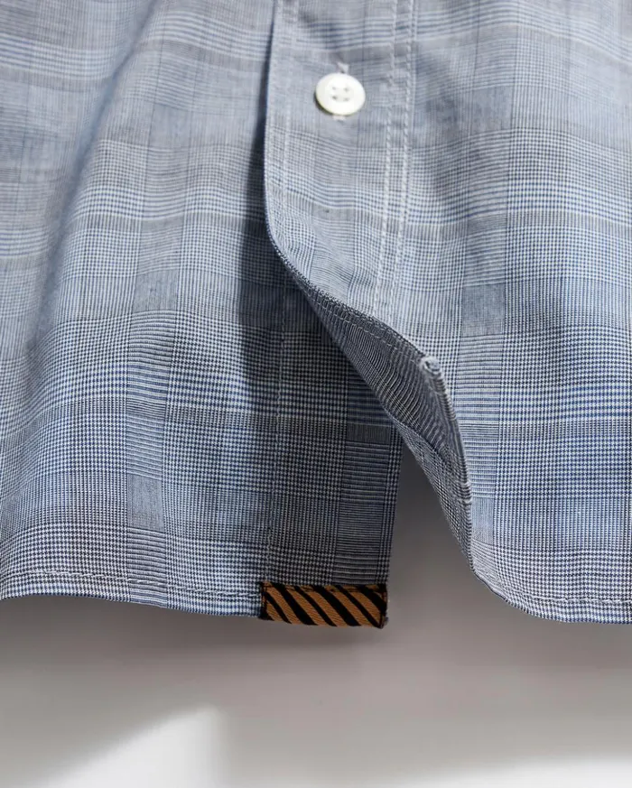 Shirting Men Billy Reid Tonal Grid Plaid Tuscumbia Shirt Bd Grey