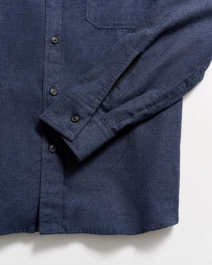 Shirting Men Billy Reid Tuscumbia Classic Shirt Navy