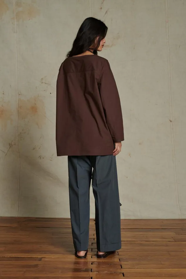Shirts Women Soeur ALDA BLOUSE Chocolate