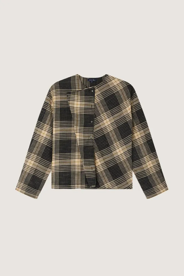 Shirts Women Soeur ANTOINE SHIRT Blackoffwhite