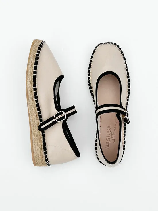 Shoes Women Peonia Shoe Ecru Black Lisa Says Gah