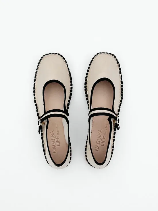Shoes Women Peonia Shoe Ecru Black Lisa Says Gah Shoes Women Peonia Shoe Ecru Black Lisa Says Gah