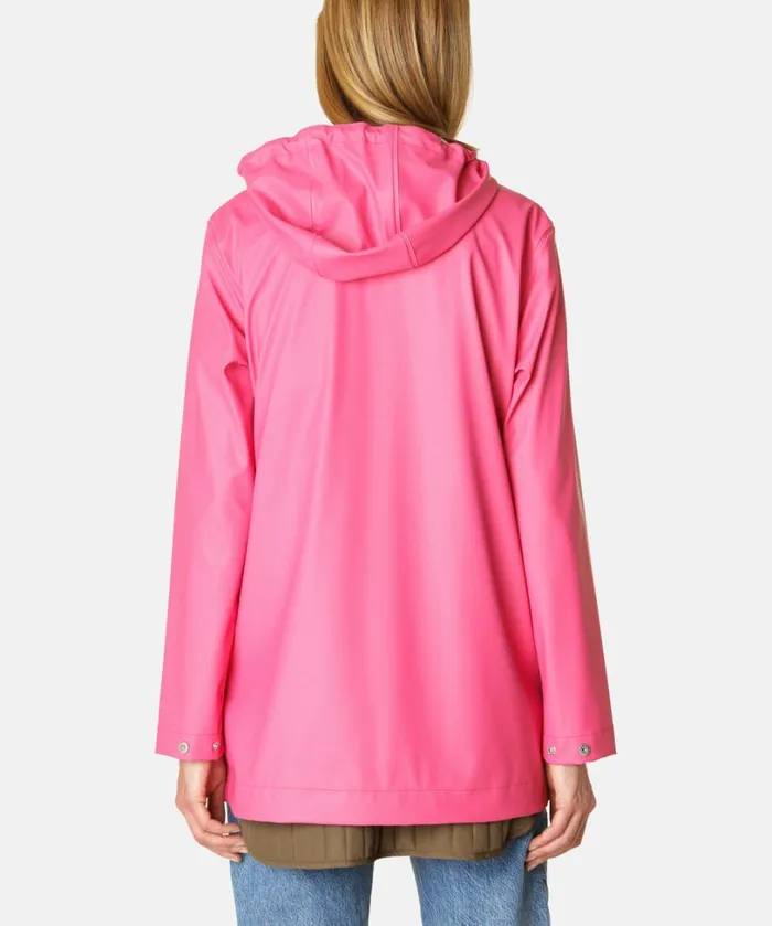 Short Rain Jacket 8211 Magenta Rainwear Ilse Jacobsen Raincoats Short Rain Jacket 8211 Magenta Rainwear Ilse Jacobsen Raincoats