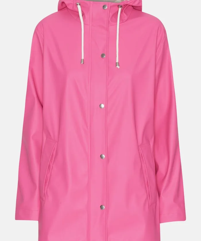 Short Rain Jacket 8211 Magenta Rainwear Ilse Jacobsen Raincoats Short Rain Jacket 8211 Magenta Rainwear Ilse Jacobsen Raincoats