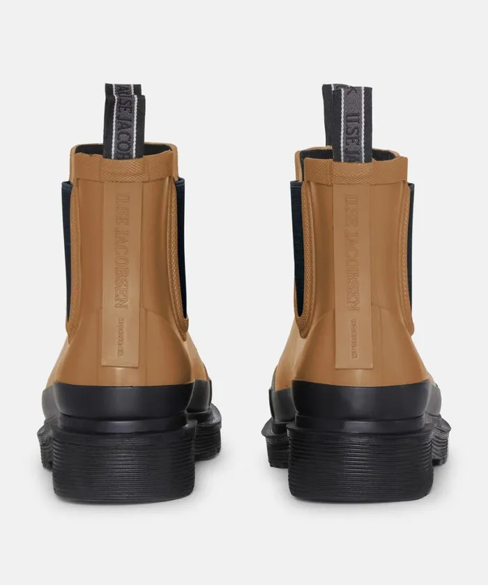 Short Rubber Boots 8211 Golden Brown Rainboots Ilse Jacobsen Rainboots Short