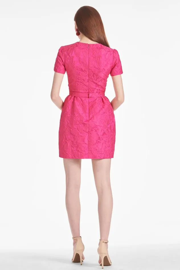 Short Women Sachin and Babi Rue Dress 8211 Fuchsia
