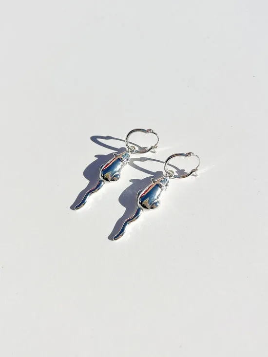 Silver Rat Hoop Silver Jewelry Lisa Says Gah Women