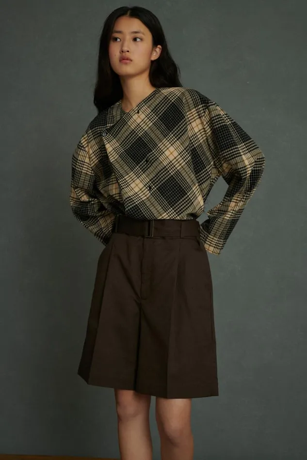 Skirts and Shorts Women Soeur AURELIE SHORTS Dark Brown
