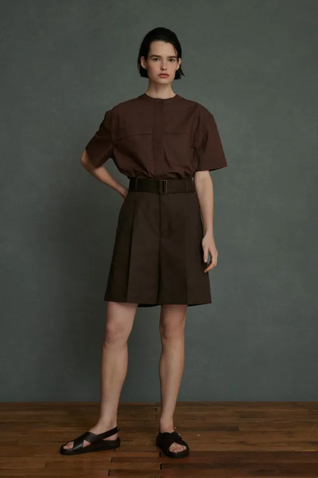 Skirts and Shorts Women Soeur AURELIE SHORTS Dark Brown