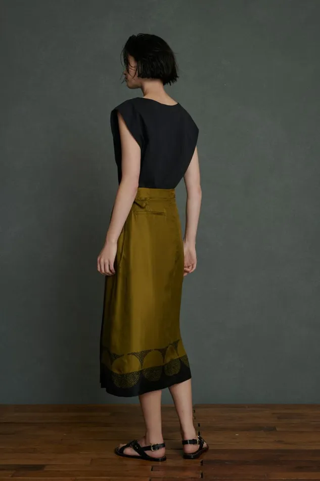 Skirts and Shorts Women Soeur TENSI SKIRT Khakiblack