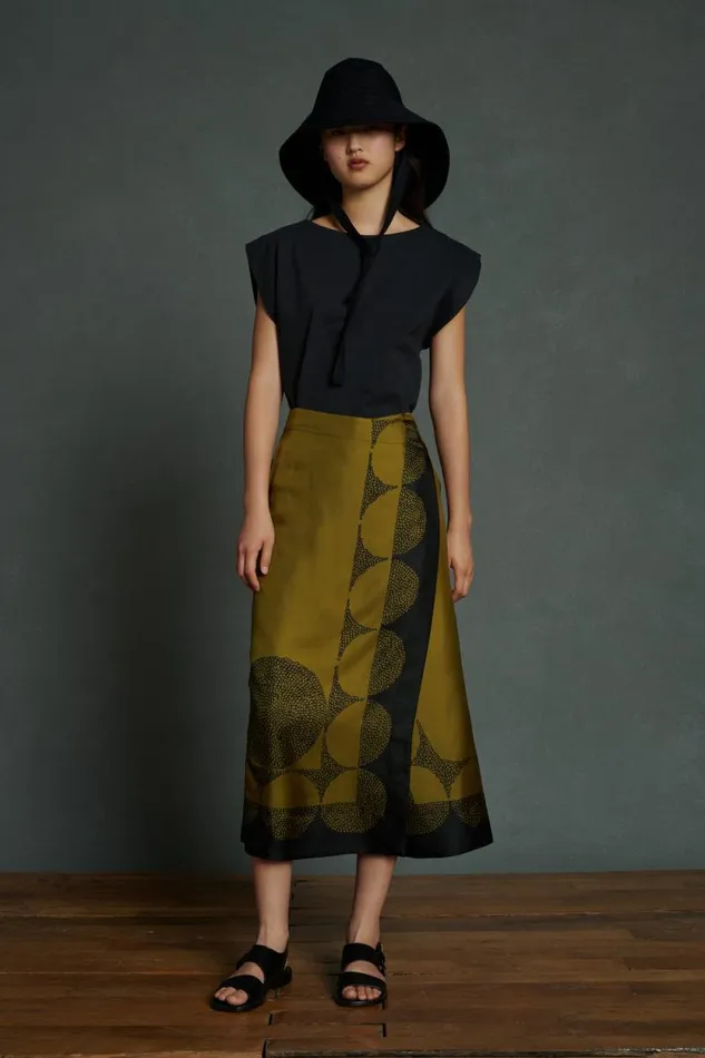 Skirts and Shorts Women Soeur TENSI SKIRT Khakiblack
