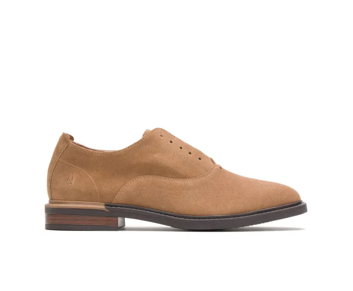 SlipOns Hush Puppies Men Davis SlipOn Oxford Chestnut Suede