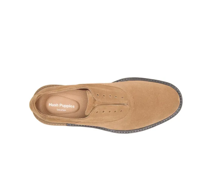 SlipOns Hush Puppies Men Davis SlipOn Oxford Chestnut Suede SlipOns Hush Puppies Men Davis SlipOn Oxford Chestnut Suede