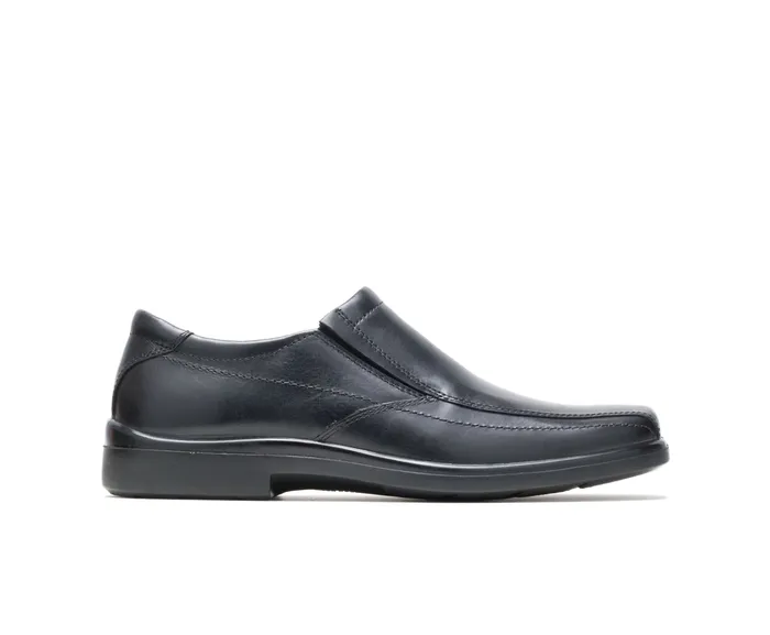 SlipOns Hush Puppies Men Rainmaker Black Leather