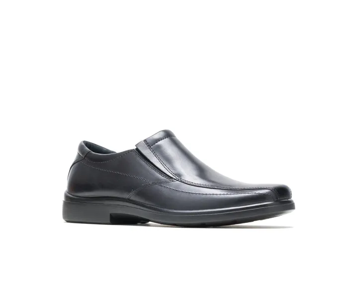 SlipOns Hush Puppies Men Rainmaker Black Leather